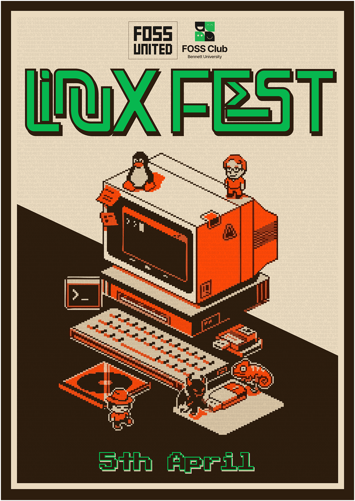 Linux Fest Centerpiece Poster