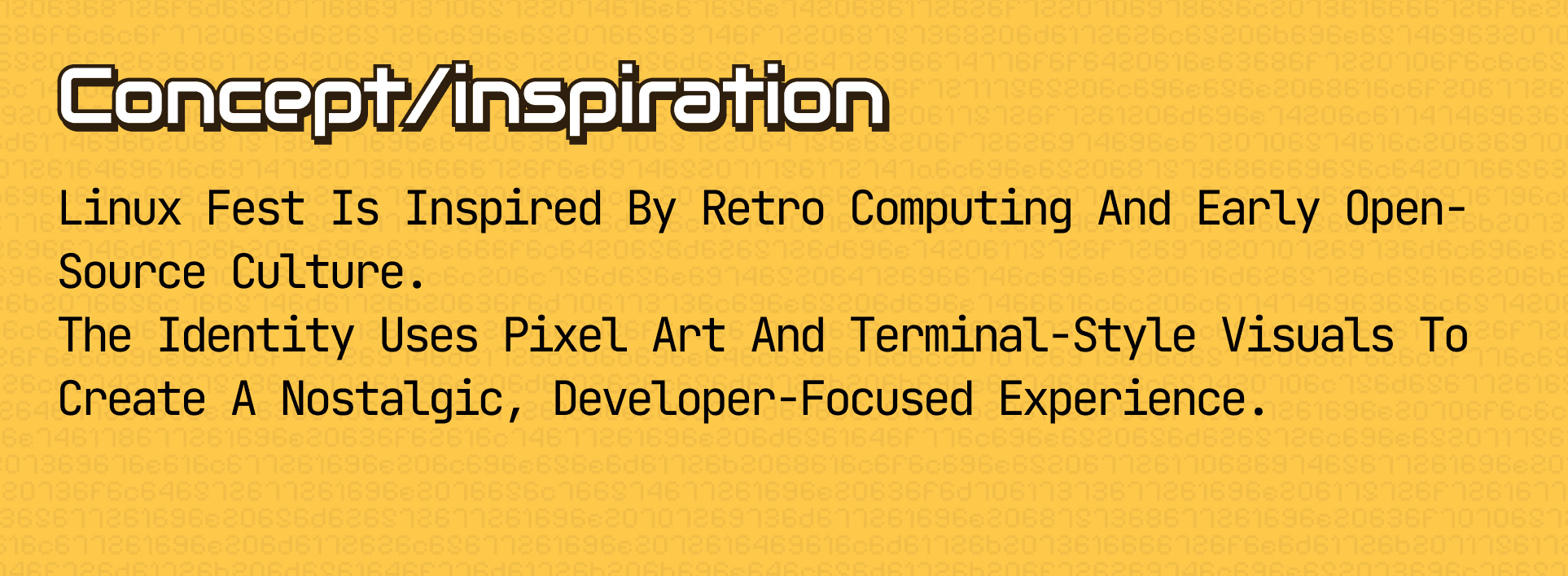 Concept and Inspiration
