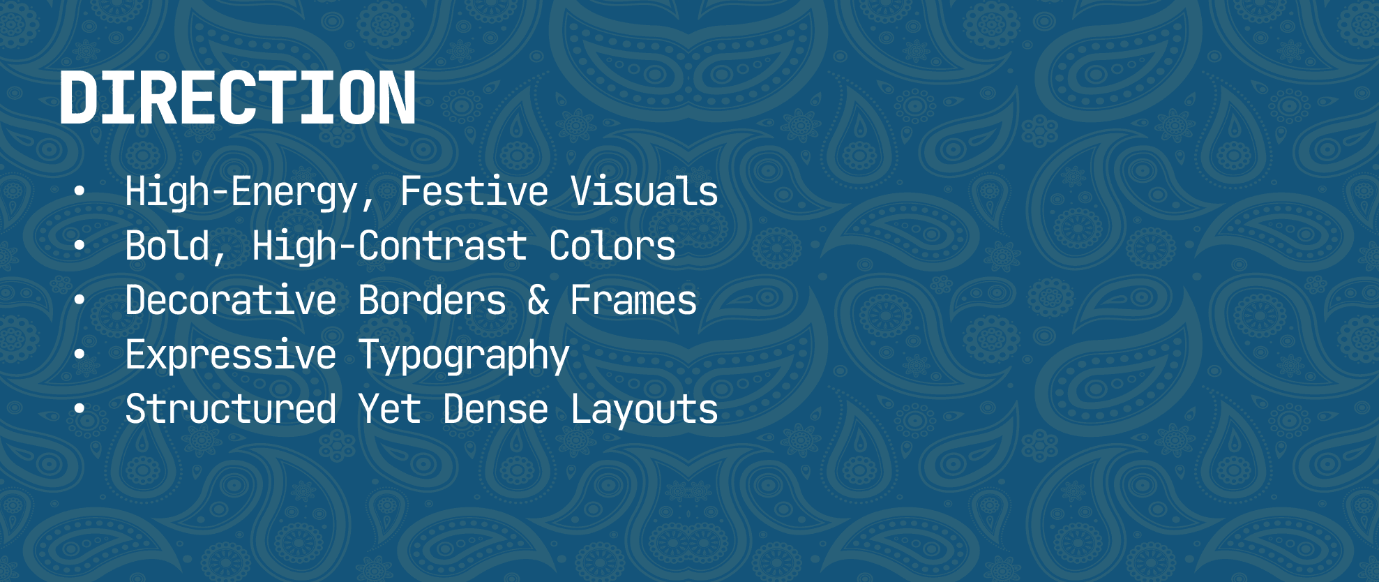 Design Visual Direction